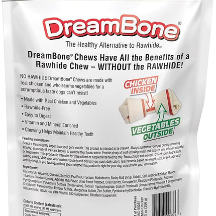 DreamBone Mini Chew, Treat Your Dog to a Chew Made with Real Meat and Vegetables