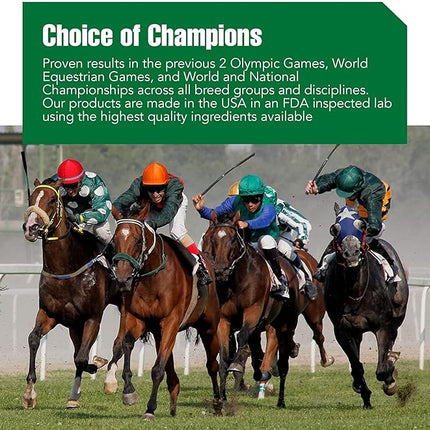 Ramard Total Calm and Focus for Horses Supplement - Magnesium & Calming Formula for Horse Show, Training, & Performance Mental Alertness Without Drowsiness, Show Safe, Perfect Prep for Horses - Pail