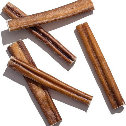 Jack&Pup 6 Inch Jumbo Bully Sticks for Dogs (24 Pack) Single Ingredient Dog Bully Sticks for Large Dogs and Aggressive Chewers