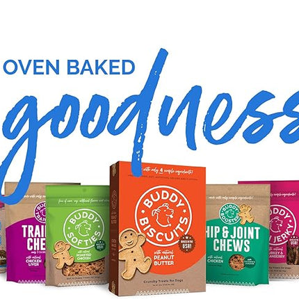 Buddy Biscuits Trainers 10 oz. Pouch of Training Bites Soft & Chewy Dog Treats Made with Bacon Flavor (Pack of 2)