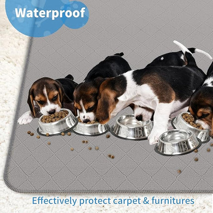 CoolShields Washable Puppy Dog Pee Pad, 2 Pack 34"x52" Waterproof Whelping Training Pet Mat for Playpen, Crate, Potty, Floor, Bed, Sofa and Trunk, Reusable Pee Pads for Dogs, Cats, Bunny