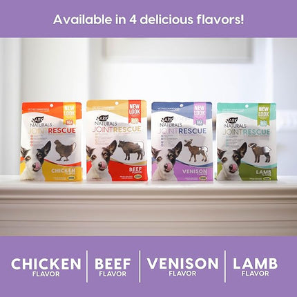 ARK NATURALS Sea Mobility Joint Rescue Dog Treats, Venison Flavor, Joint Supplement with Glucosamine & Chondroitin, 1 Pack, 20003
