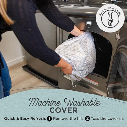 Best Friends by Sheri Lux Lounge Bed Calming Faux Fur Dog Bed, Gray, Small, 20" x 15"