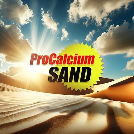 Blue Pro-Calcium Terrarium Sand - 10 lbs - Natural Substrate for Reptile Habitats, Supports Digging & Enclosure Maintenance