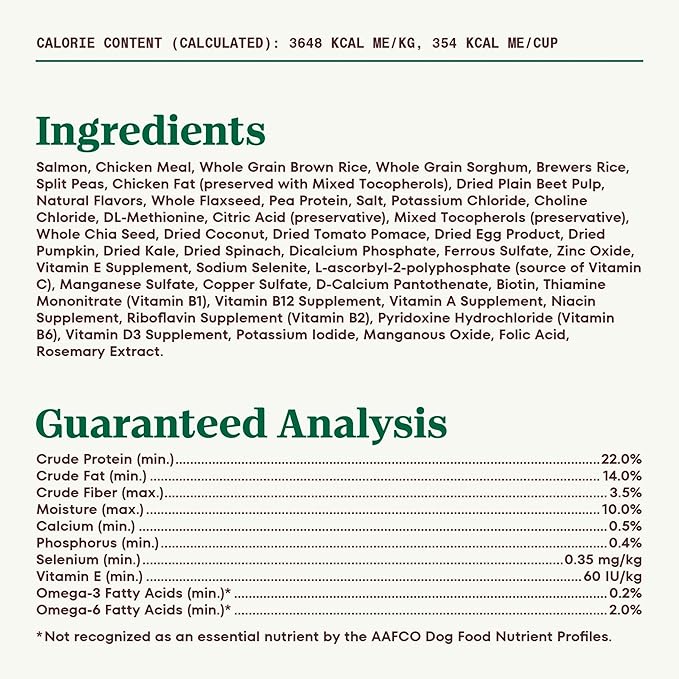 Nutro Natural Choice Small Bites Adult Dry Dog Food, Salmon and Brown Rice Recipe, 28 lbs.