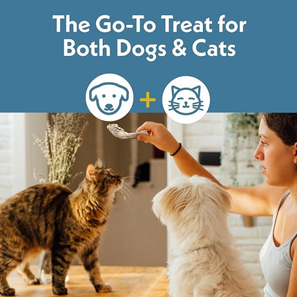 Fresh Is Best Freeze Dried Dog Treats – Raw Freeze Dried Cat Treats in Resealable Zipper Bag – High-Protein Duck Necks for Dogs & Cats – Made in The USA