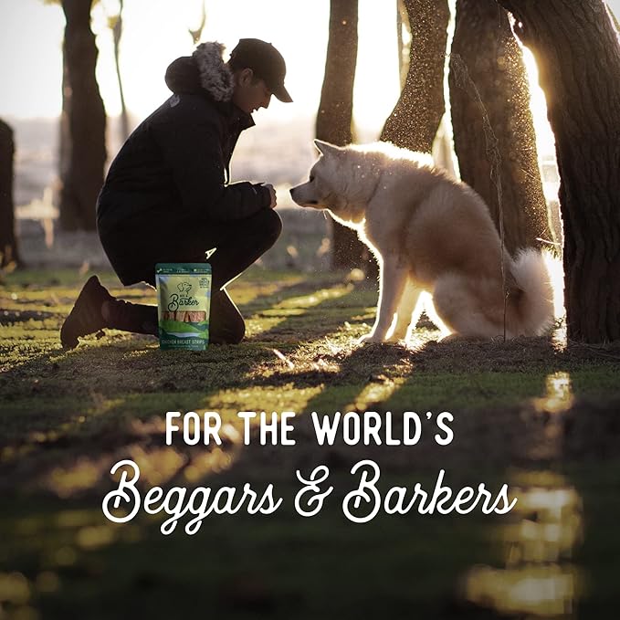 Beg & Barker Chicken Jerky for Dogs (10 Ounce, Pack of 1) - Dog Training Treats - Natural Dog Treats Made in The USA - Grain Free, Diabetic-Friendly, High Protein, Sugar-Free