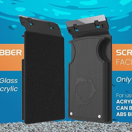 FL!PPER Flipper Magnetic Aquarium Glass Cleaner & Fish Tank Accessories | Effortless Algae Remover for Fish Tank (Max)