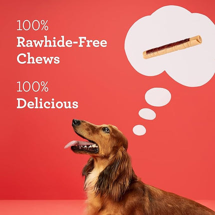 DreamBone DreamSticks With Real Chicken Chews For Dogs, 15 Count, These Easy-to-Digest Rawhide-Free Chews are a Dog’s Favorite Distraction