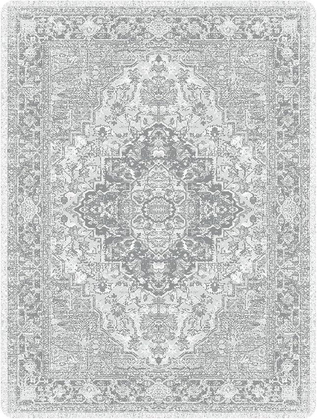 nunubaby Washable Pee Pads for Dogs, Stylish, Non-Slip and Leak-Proof Pee Pads. Reusable Potty Pads for Dogs for Crates and Floors.(Gray/Geo, 18" x24" )