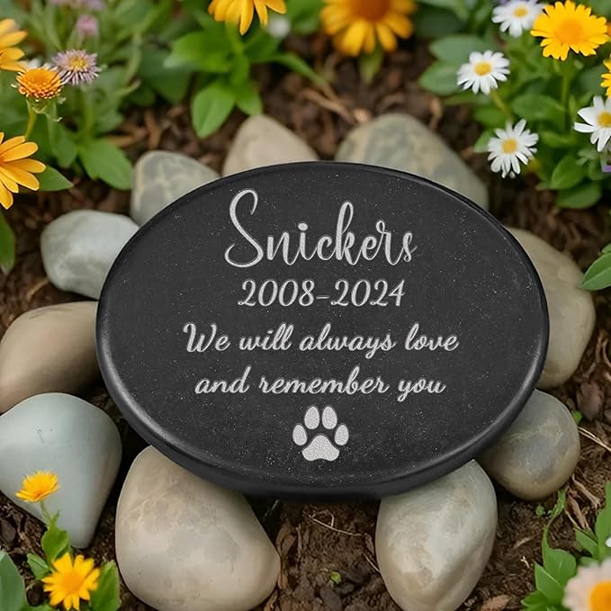 Dog Memorial Stone, Cat Memorial Stone, Pet Memorial Gifts, Loss of Pet, in Memory of Pet,Pet Lost Sympathy Gifts, Pet Memorial Stone, Dog Remembrance Gifts