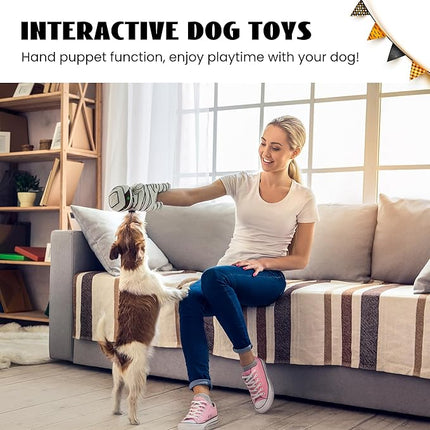 Nocciola Zombie Mummy Dog Toys with Organs: Funny Cool Hide and Seek Squeaky Chew Toys for Puppies, Small and Medium Size Breed, Plush Stuffed Cognitive Puzzle Toys for Training