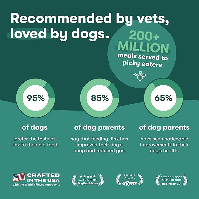 Jinx Chicken Bites Jerky Dog Treats - Soft & Chewy, All Natural Dog Jerky Treats with Cage-Free Chicken - Pet Products for All Dogs (Puppies, Adults & Seniors) - 15oz