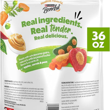 Purina Beneful Baked Delights Snackers Dog Treats, 36 OZ