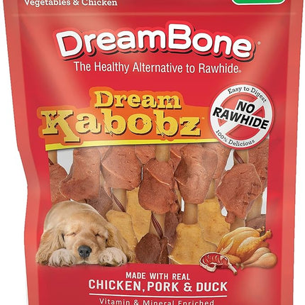 DreamBone Dream Kabobz 28 Count, Rawhide-Free Chews for Dogs