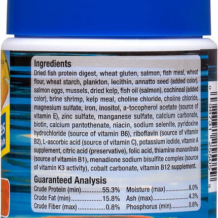 Ocean Nutrition Formula One Flake Fish Food - Natural Ingredient Fish Food Flakes for All Saltwater Tropical Fish - Supports Health & Coloration, Does Not Cloud Water, Made in USA, 1.2 oz (34 g)