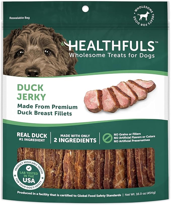 westminster pet products 08222 Wag N Tails, LB, Ducky Jerky, Dog Treat