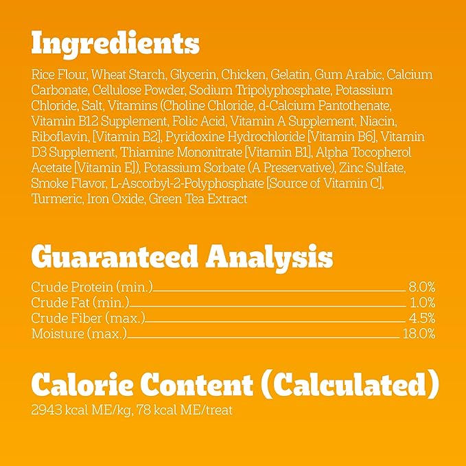 Pedigree Dentastix Large Breed Dog Treats, Original Flavor, (4) 18ct Bags (72 Total Treats)