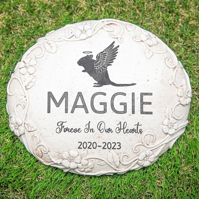 Personalized Gerbil Memorial Stone, Pet Grave Marker Gerbil, Gerbil Headstone, Gerbil Tombstone, Gerbil Gravestone, Gerbil Memorial Gifts