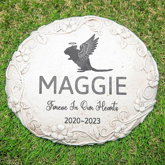 Personalized Gerbil Memorial Stone, Pet Grave Marker Gerbil, Gerbil Headstone, Gerbil Tombstone, Gerbil Gravestone, Gerbil Memorial Gifts