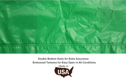 Five Star Pet Purse Dispenser with 2 Rolls Refill Bags (Green Paw)