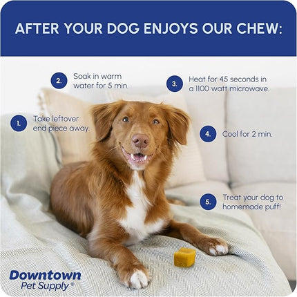 Downtown Pet Supply Yak Cheese Himalayan Dog Chews - Regular Yak Chews Rich in Nutrients for Small to Medium Dogs - Long Lasting, Odorless and Easy to Digest Cheese Dog Treats - 0.5 LB