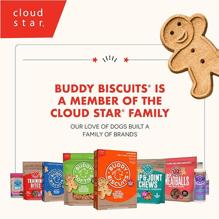 Buddy Biscuits Boosters 5 oz. Pouch of Hip and Joint Soft Chews Dog Treats Made with Natural Chicken (Pack of 4)
