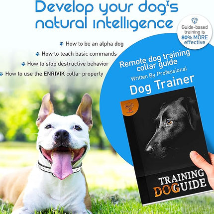 Extra Small Size Dog Training Collar with Remote for Small Dogs 5-15lbs and Puppies with Shock - Waterproof and 1000 Ft Range