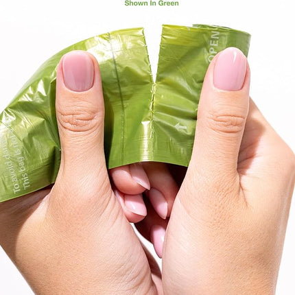 20 Dog Poop Bags With Dispenser and Leash Clip, Guaranteed Leak-Proof, Extra Thick and Strong Poop Bags for Dogs, Pet Waste Bags Made With EPI Technology