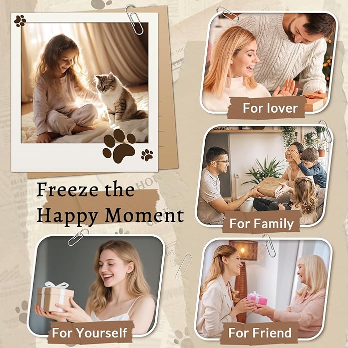 Custom Pet Necklace, Personalized Dogs Necklaces for Women, Dogs Remembrance Jewelry, Picture Necklace Personalized Photo, Customized Dog Memorial Gifts for Loss of Dog