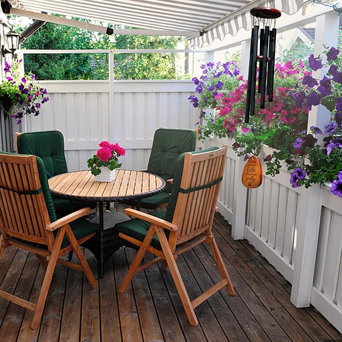 Pet Memorial Gifts,Sympathy Wind Chimes 25.5 Inch,Loss of Dog Sympathy Gift, Dog Bereavement Memorial Gifts,Loss of Pet Emotional Support Gift