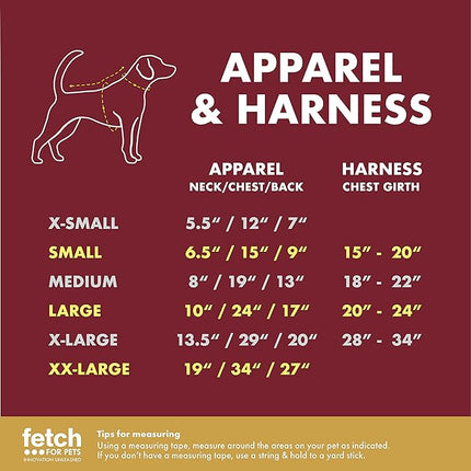 Harry Potter Gryffindor Dog T-Shirt - Pet Costume Shirt for Dogs - Officially Licensed Dog Apparel & Accessories for Hogwarts Houses, Size Large