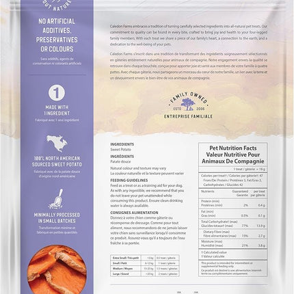 Caledon Farms Value Pack Sweet Potato Chews Dog Treats 28oz/795G