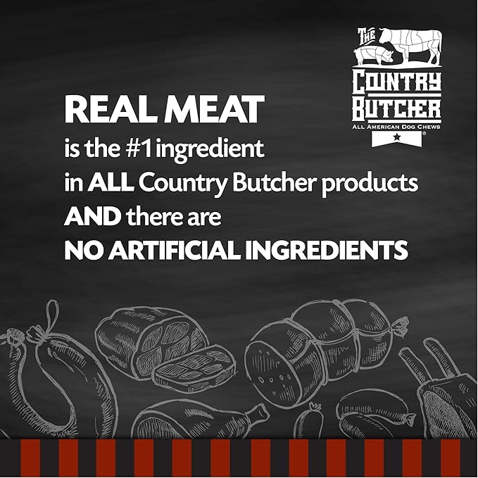 Beef Knee Caps Dog Bones for Aggressive Chewers, Medium Breed Dog Treat, Natural, Tough, Chew Toy, Made in The USA, 5 Count