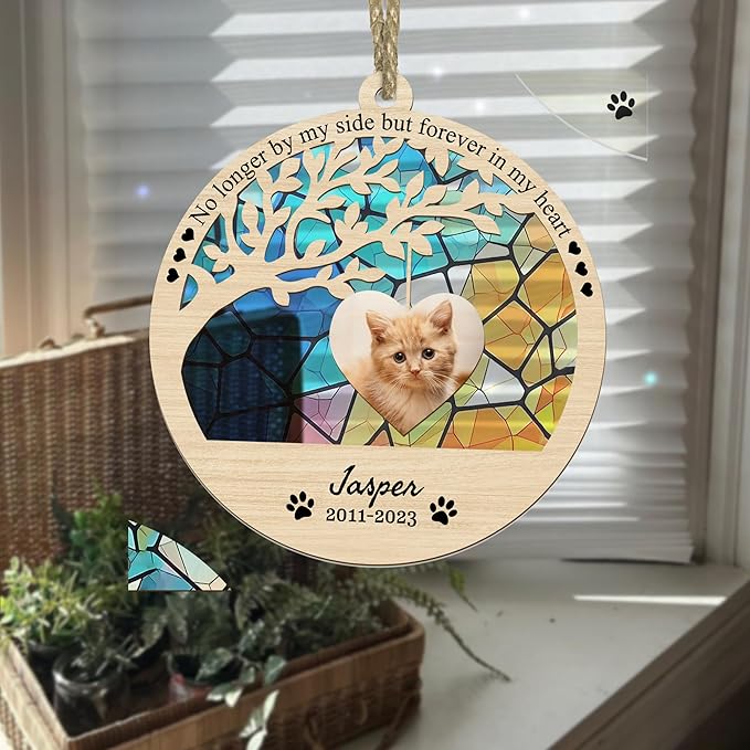 Personalized cat Memorial Gifts, Loss of cat Christmas Ornament, pet Lovers Gifts