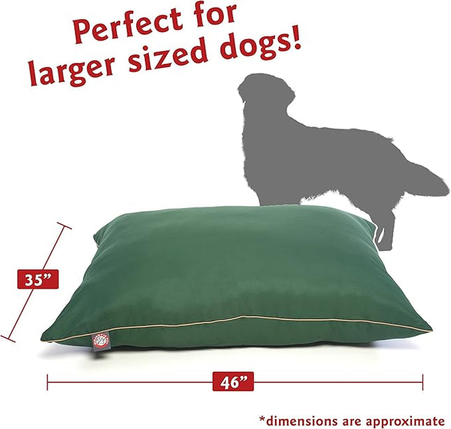Large 35x46 Super Value Dog Pet Bed - Green