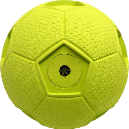 Nerf Dog 4in Soccer Squeak Ball Green, Dog Toy, Model Number: 2172