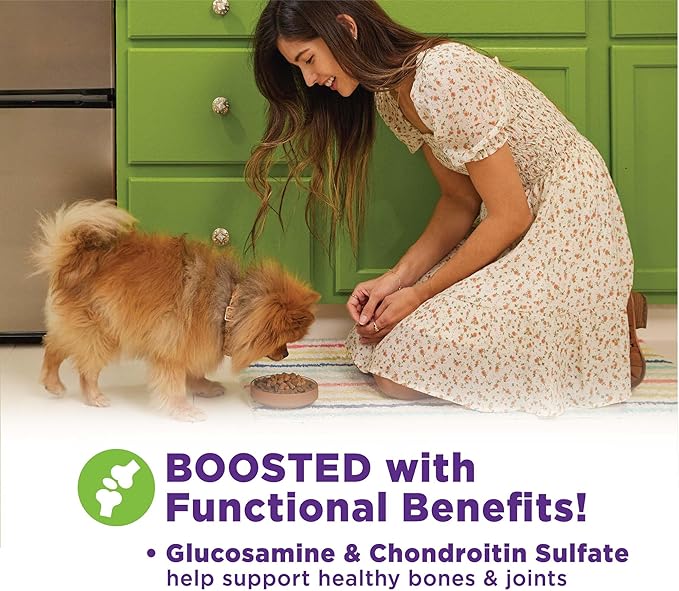 Wellness Bowl Boosters, Dog Food Topper for Small, Medium, & Large Breeds, Grain Free, Natural, Freeze Dried, Joint Health Chicken, 4 Ounce Bag (Pack of 1)