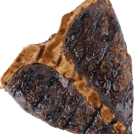 DreamBone Grill Masters T-Bones, Small, Rawhide-Free Chews for Dogs (1 CASE of 24 Individual Packs of 8 Count)