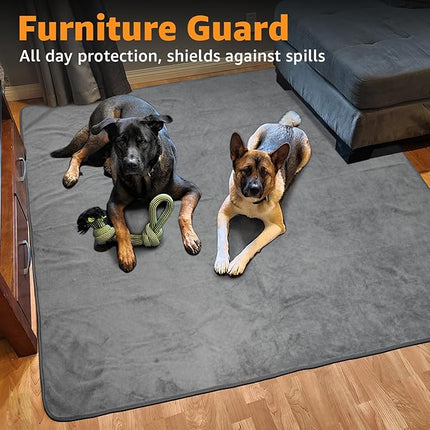 Washable Dog Pee Pads: 34x52 1 Pack Reusable Whelping Pads, Absorb Dog Mats Non-Slip Puppy Training Pads for Whelping, Potty, Training, Playpen, Crate