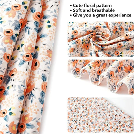 E-Clover Dog Bandanas & Matching Scrunchie Set Cute Flower Dog Scarf Bibs Girl Pet Bandana with Bow Tie for Medium Large Dogs Owner Mom Spring