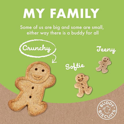 Buddy Biscuits 14 oz. Box of Grain-Free Crunchy Dog Treats Made with Natural Roasted Chicken