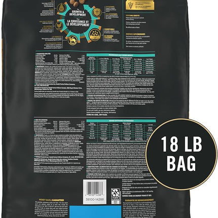 Purina Pro Plan High Protein Puppy Food Shredded Blend Chicken & Rice Formula - 18 lb. Bag