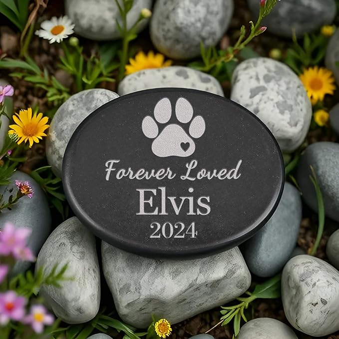 Pet Memorial Stones, Loss of Dog Cat, Loss of Pet Sympathy Gifts, Dog Memorial Gifts, Dog Remembrance Gifts, in Memory of Pet, Pet Grave Markers
