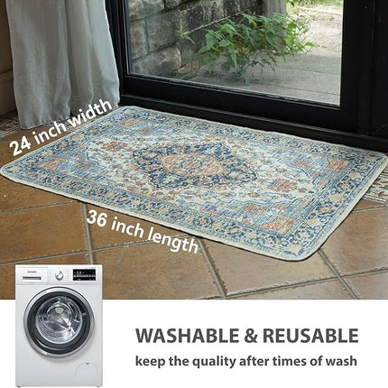 nunubaby 4PACK Washable Pee Pads for Dogs, Stylish, Non-Slip and Leak-Proof Pee Pads. Reusable Potty Pads for Dogs for Crates and Floors.(Beige/Multi, 24" x36")