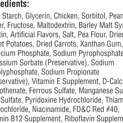 SmartBones SmartSticks With Real Peanut Butter 12 Count, Rawhide-Free Chews For Dogs