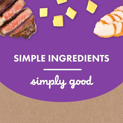 Buddy Biscuits 16 oz. Box of Crunchy Dog Treats Made with Assorted Flavors of Roasted Chicken, Grilled Beef, and Sharp Cheddar