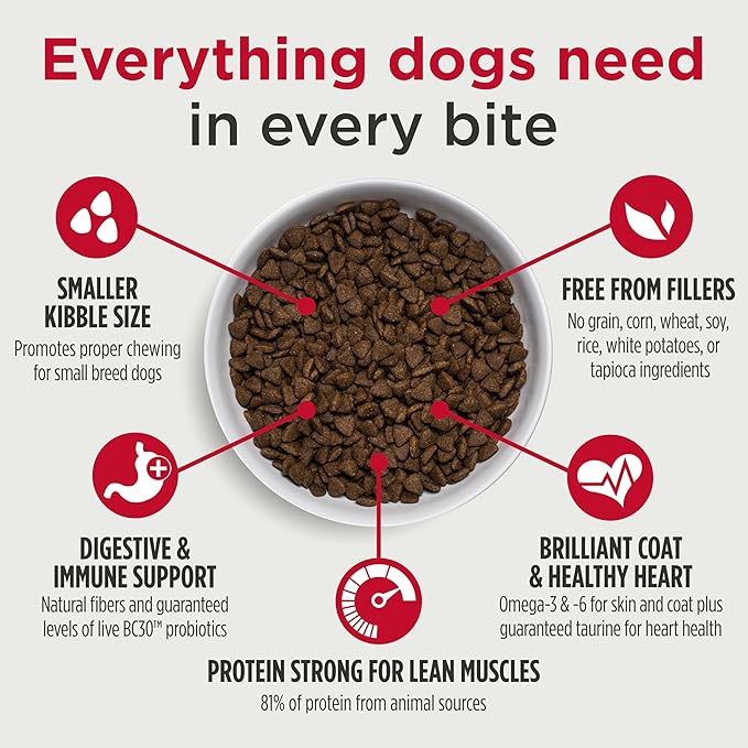 Nulo Freestyle High Protein Small Breed Beef & Sweet Potato Recipe Natural Dry Kibble Dog Food, 6 Pound Bag