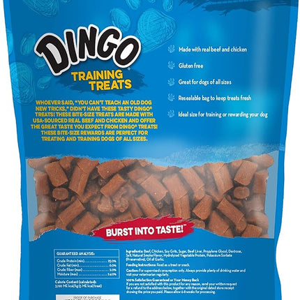 Dingo Soft & Chewy Beef/Chicken Training Treats, 360-Count (Pack of 4)