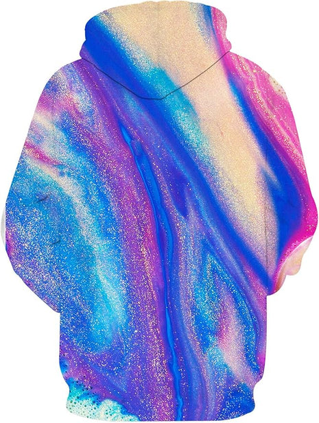 Yasswete Unisex Adults 3D Printed Fashion Hoodies for Men Women Pullover Novelty Sweatshirts with Big Pockets